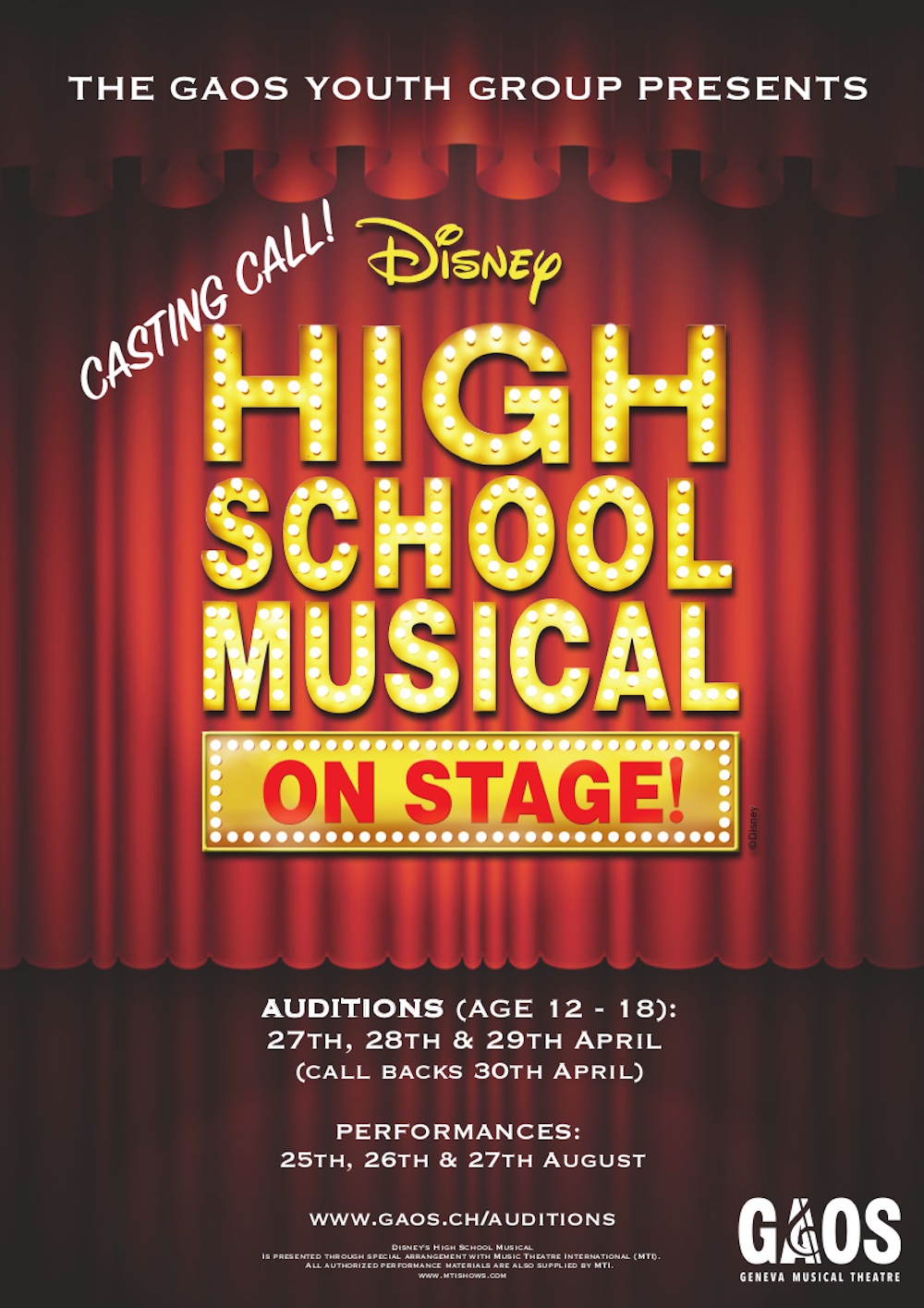 GAOS High School Musical