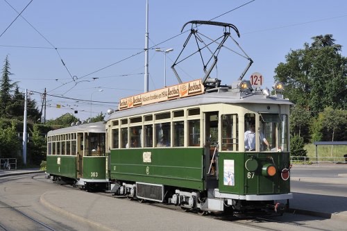 Motrice 67 1936 remorque 363 1919