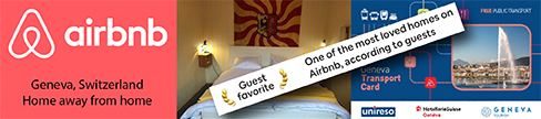 airbnb Bellevue Geneva Switzerland guestfavorite