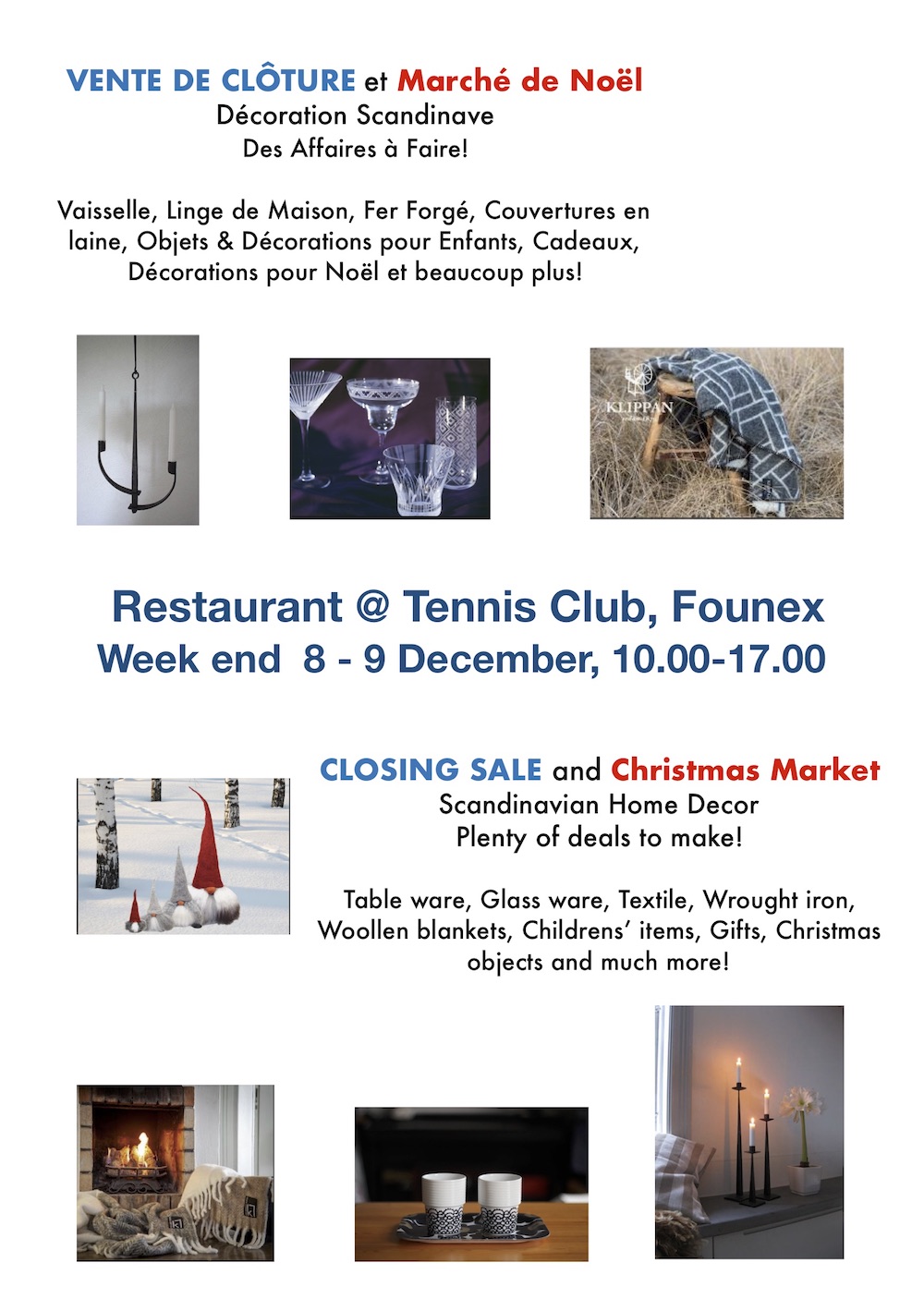 Flyer Closing Sale