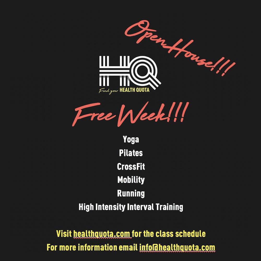 HQ Open House flyer 2018
