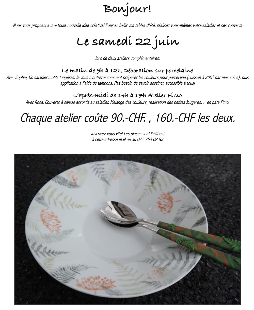 ateliers sophie rosa