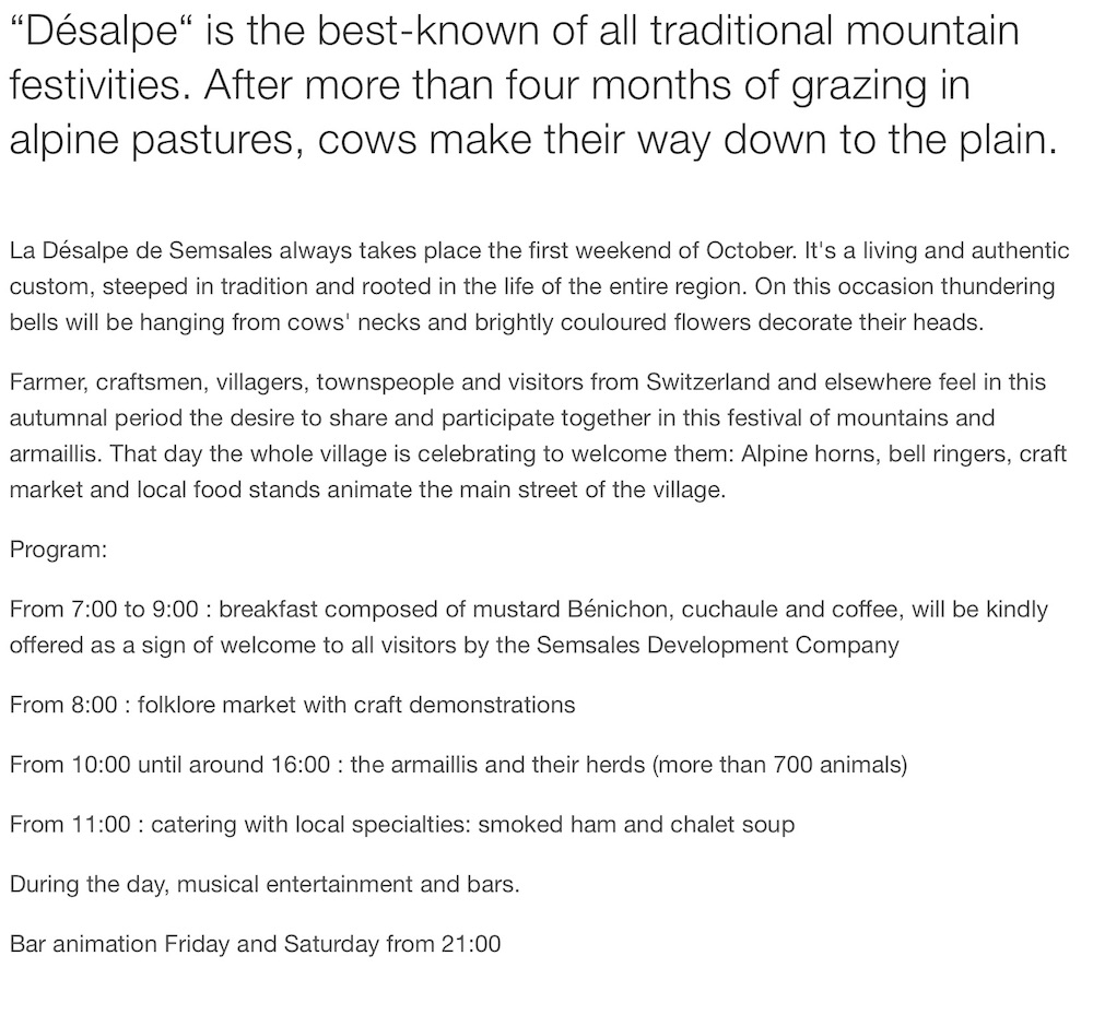 desalpes semales program