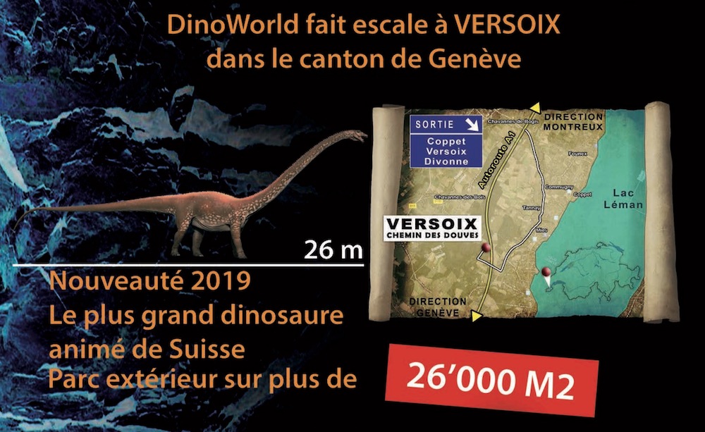 dinoworld map