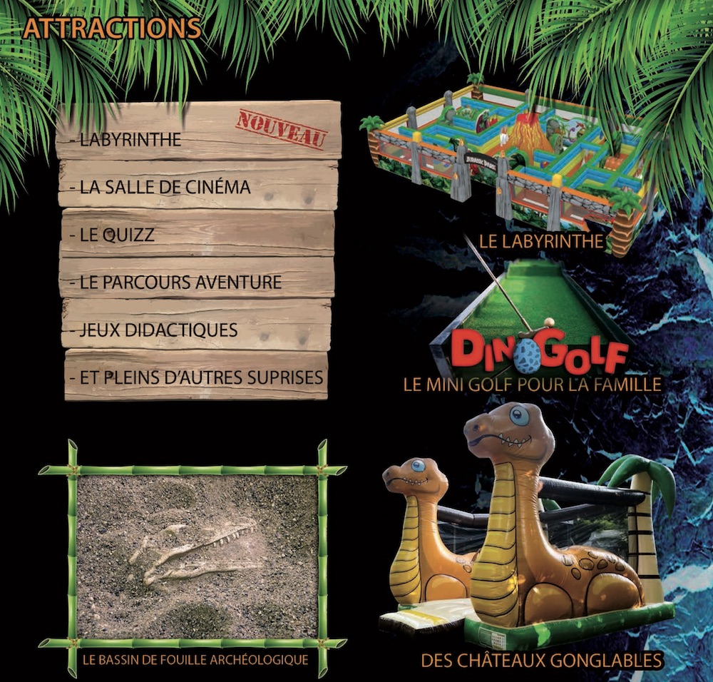 dinoworld attractions