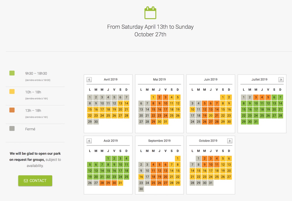 parcaventureaigleschedule
