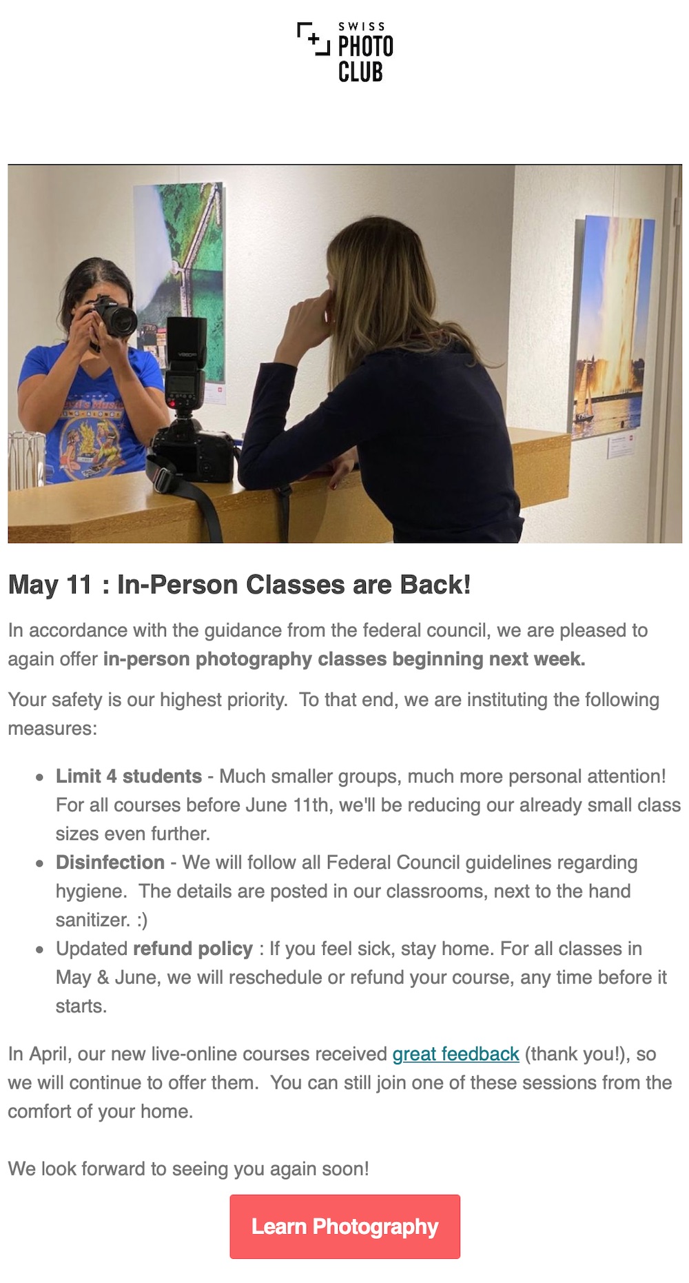 SPC photocourses