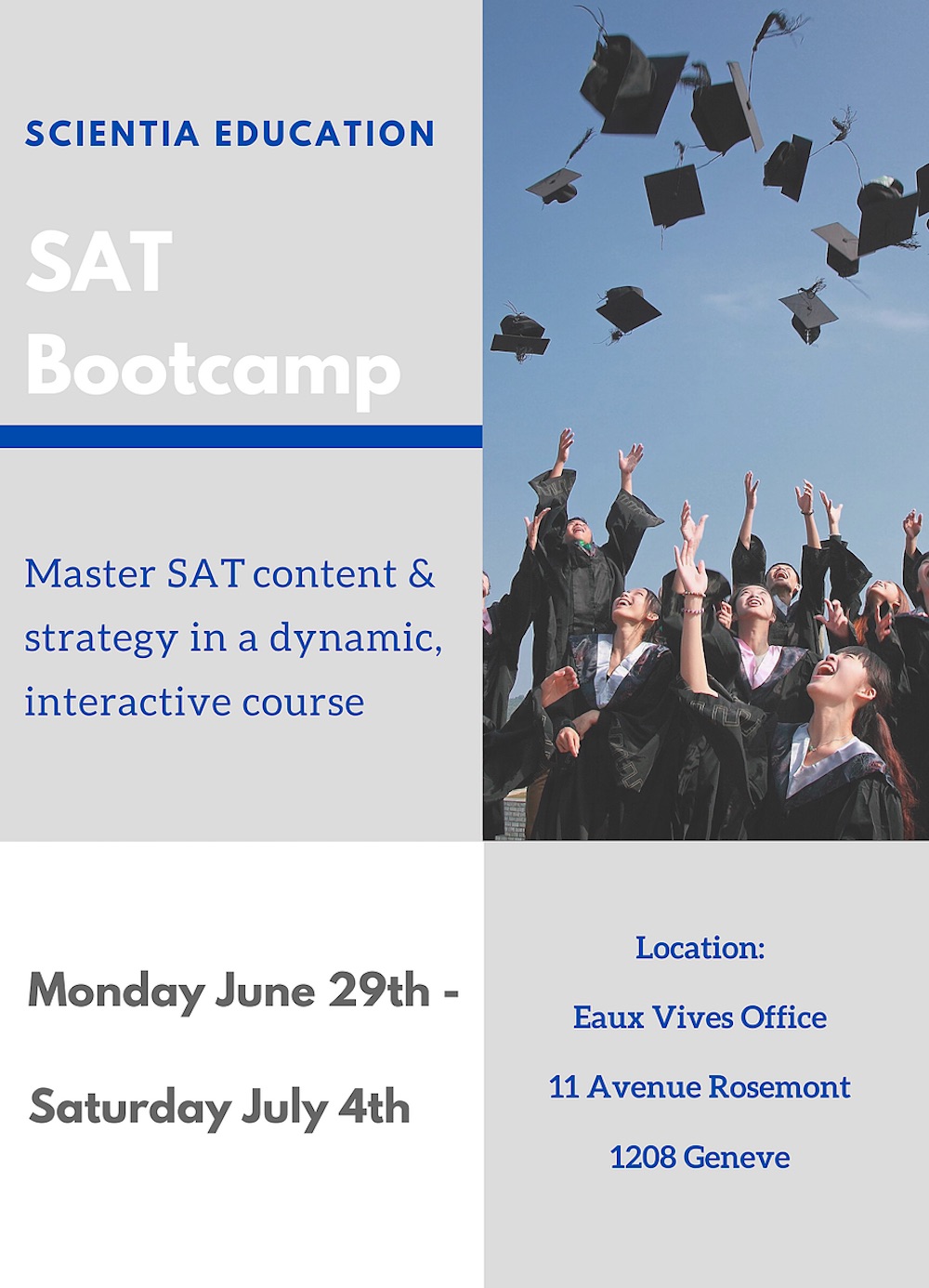 SCIENTIA SAT BOOTCAMP