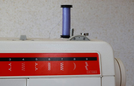 closeup bobbin
