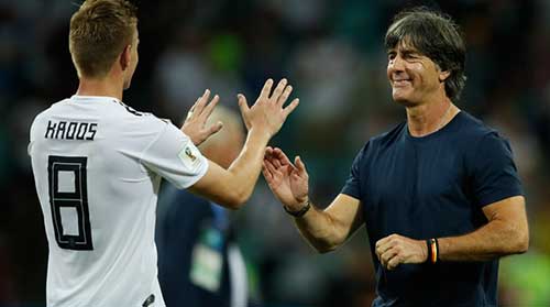 Claire Doole Joachim Loew credit AFP