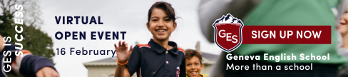 GENEVA ENGLISH SCHOOL virtual open even 16 February 2024 488 x 108