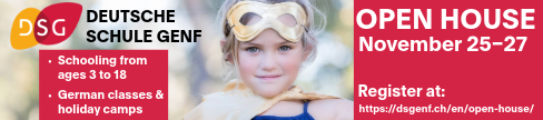 Deutsche Schule Genf - Ecole Allemande de Genève - German School of Geneva (DSG) - preschool from age 3, primary school, middle school & high school - Exciting German Language Camps & German Courses for Kids/Teens