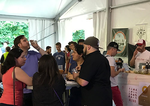 Festibiere tent