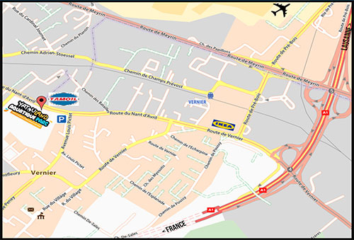 Yatouland Aquatic Park map