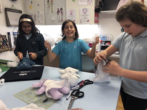 Kids sewing Naver couture