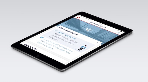 SwissCovid app ipad