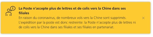 poste chine