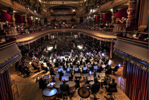 OSG orchestra and audience from stage 2019 11 24