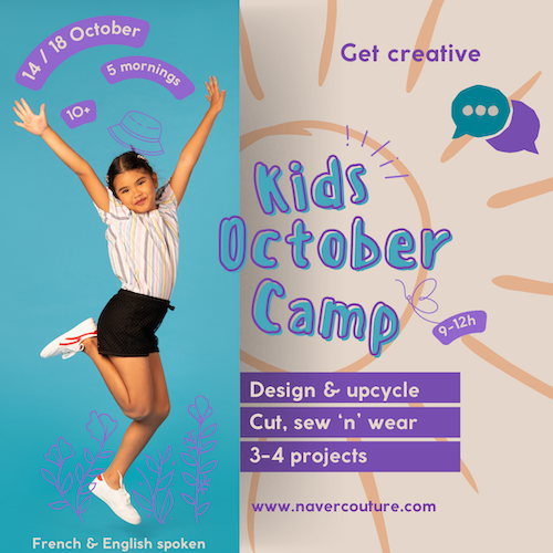 October camp sewing