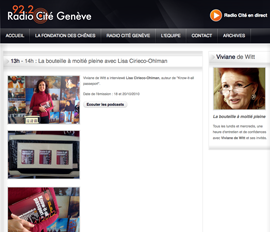 Radio Cité website