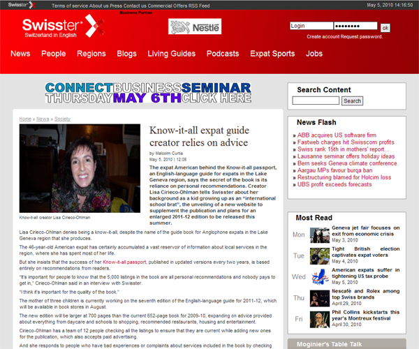 Swisster May 2010